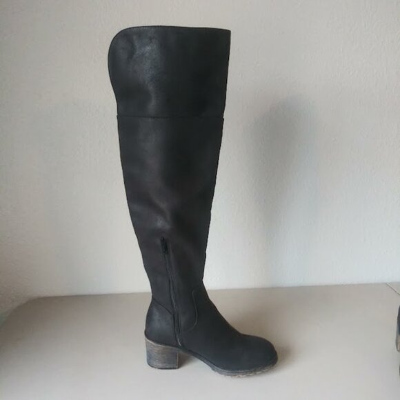 SO Sled Black women's size 6 over the knee boots - Picture 8 of 16